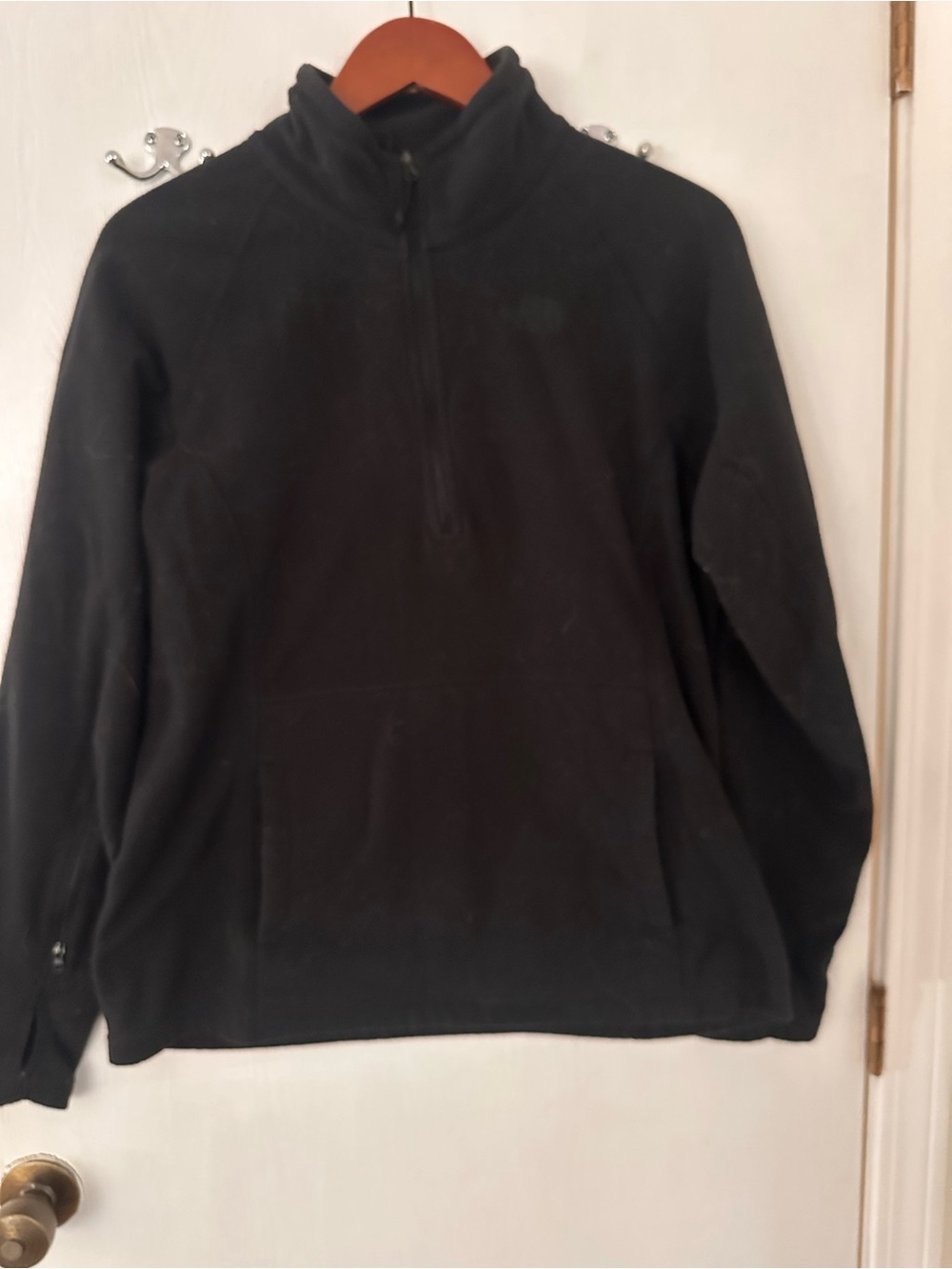The North Face Women’s Black Half-Zip Fleece Pullover